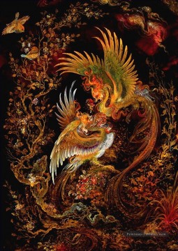  âne - Phoenix miniature persane contes de fées